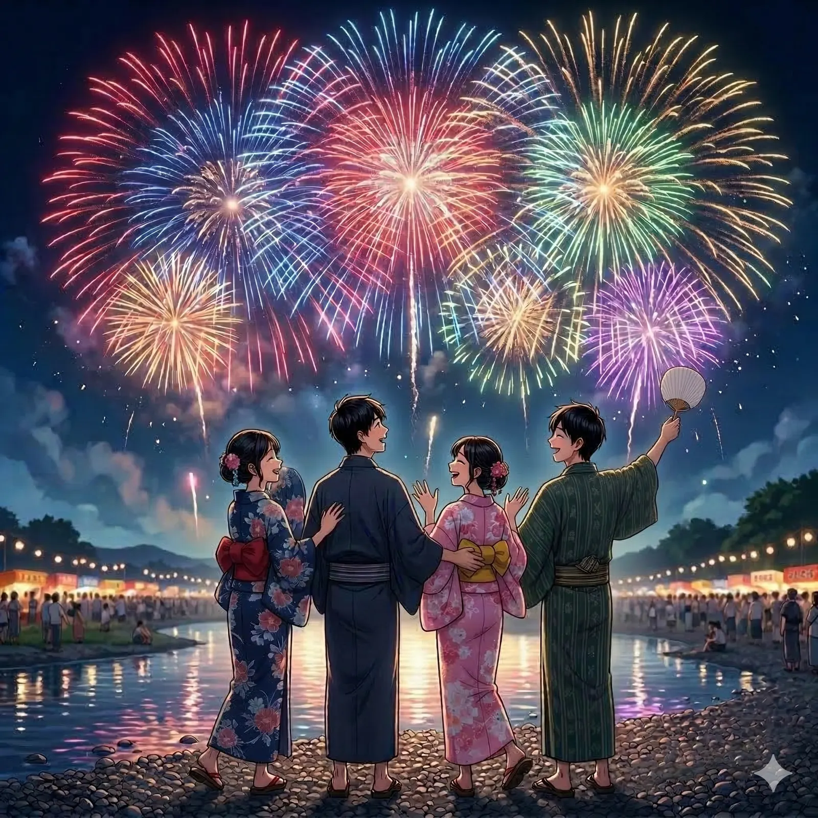 Re.haru — 友達と4人で過ごす青春の風景